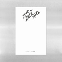 Papel de Carta de Nota Pequena Personalizado