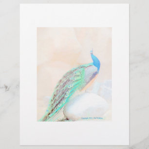 Papel de carta de Peacock