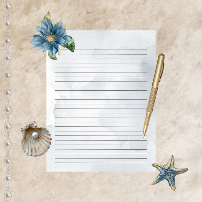 Papel de carta Maiúsculo de Aquarela (Criador carregado)