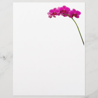 Papel de carta Orquídea Rosa