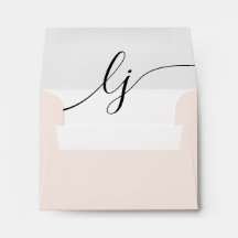 Papel de Carta Personalizado de Script Simples - C