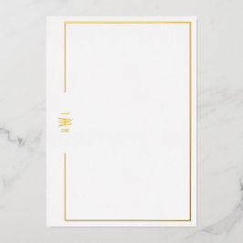 Papel de Carta Pessoal Inicial Luxe