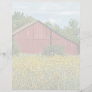 Papel de Carta Red Barn