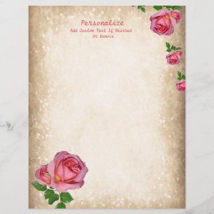 Papel de carta Romântica Elegante