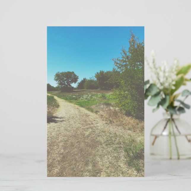 Papel de carta Springtime Park (Em pé/Frente)
