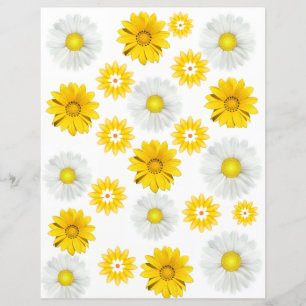 Papel de carteira flexível amarelo