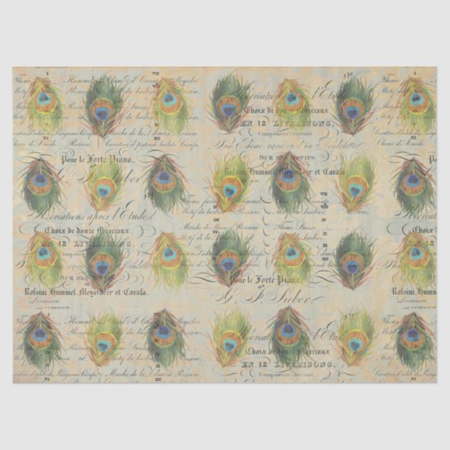 Papel de Complimentry Decoupage das coisas (Frente )