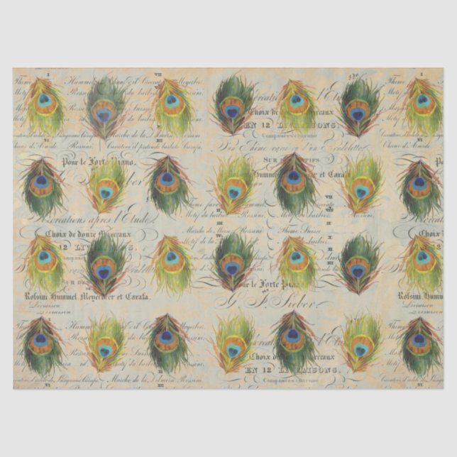 Papel de Complimentry Decoupage das coisas (Frente )