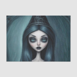 Papel de Decoupage da Bruxa de Deusa Escura