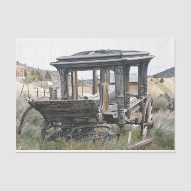 Papel de Decoupage da Cena Ocidental do Coração An (Frente )