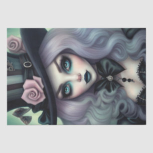 Papel de Decoupage de Cabelo Puro Maciço de Enxofr