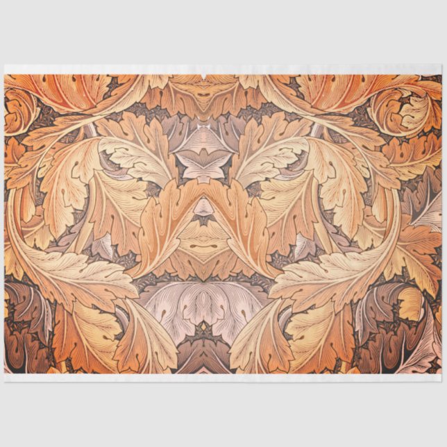 Papel de Decoupage de Conformidade com Art Nouveau (Frente )