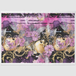 Papel de Decoupage Gótico Shabby Glam H
