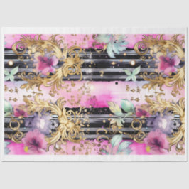 Papel de Decoupage Gótico Shabby Glam M