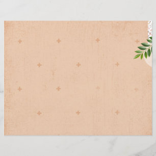 Papel de Diário de Arte Cinza de Fundo Minimizado