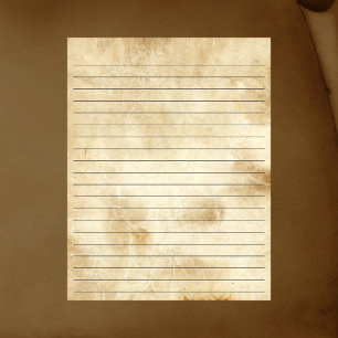 Papel de Diário Linhado Vintage