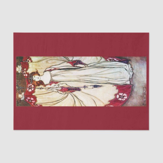 Papel de dissociação 10"x15" - Arthur Rackham 10 (Frente )