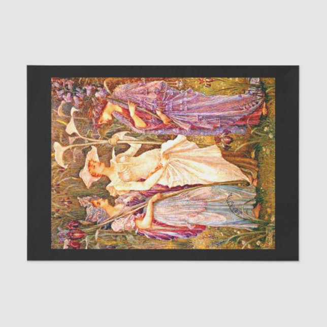 Papel de dissociação 10"x15" - Walter Crane 22 (Frente )