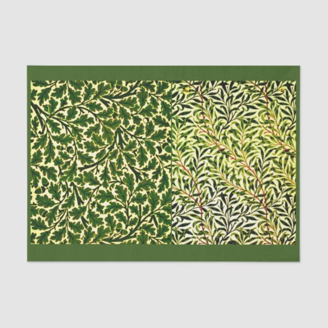 Papel de dissociação 10"x15" - William Morris 15 (Frente )