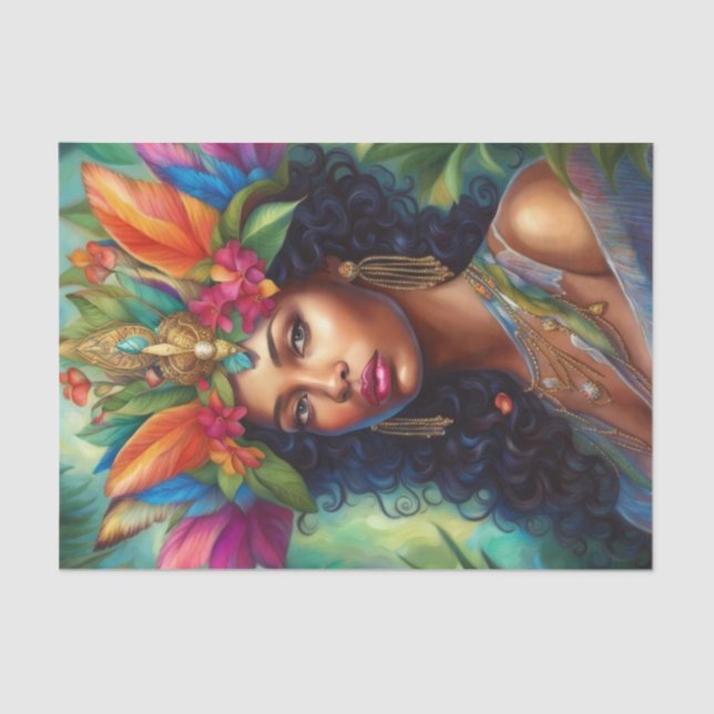 Papel de dissociação da mãe afro-americana (Frente )