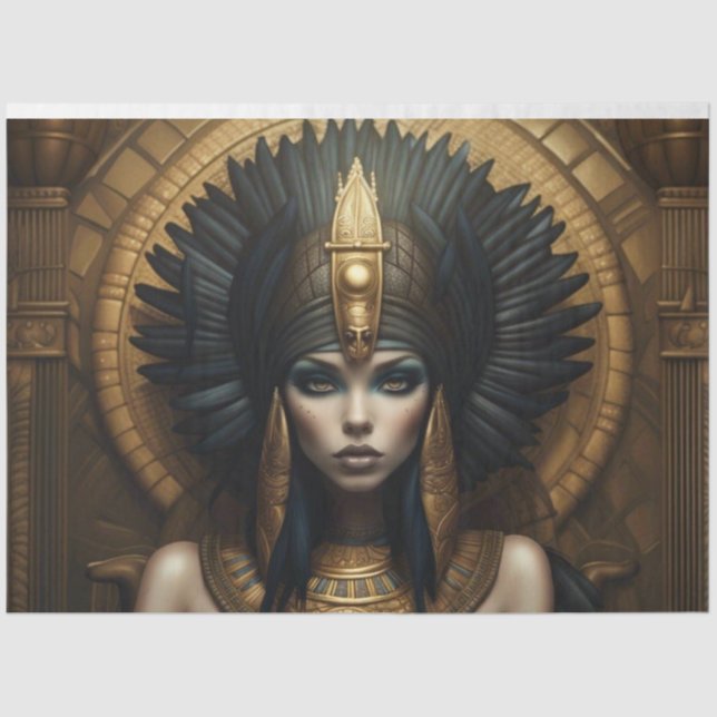 Papel de Dissociação da Rainha Faraó do Egito Cleó (Frente )