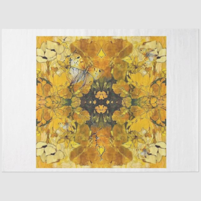 Papel de dissociação das borboletas Douradas (Frente )