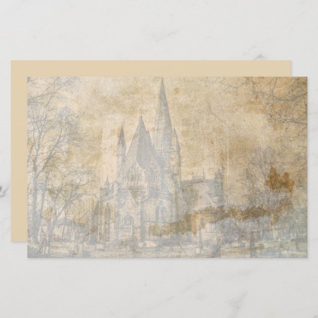 Papel de dissociação do antigo livro de álbuns do  (Frente/Verso)