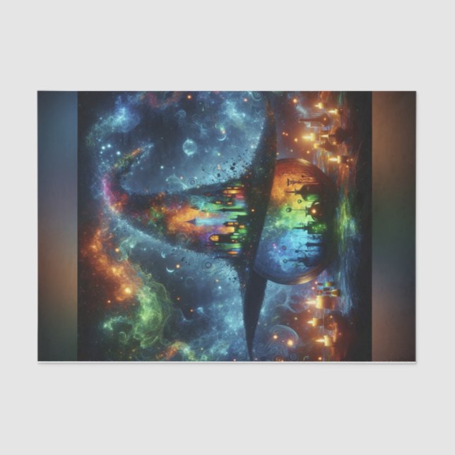 Papel de Dissociação do Chapéu da Bruxa Mística Br (Frente )