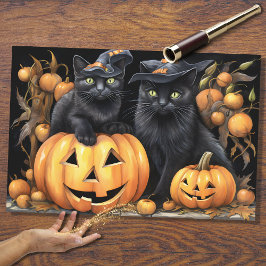 Papel de dissociação do Halloween Cats 2