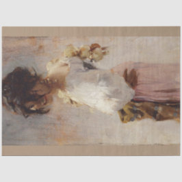 Papel de dissociação do retrato Rosina