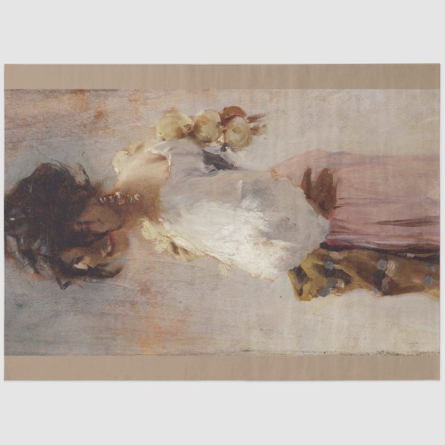 Papel de dissociação do retrato Rosina (Frente )