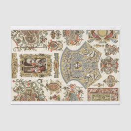 Papel de dissociação estilo barroco