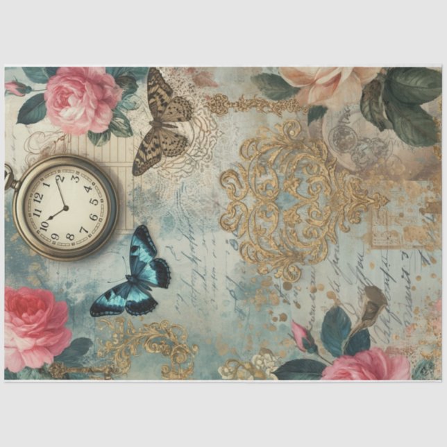 Papel de Dissociação Floral para Folheto de Pulso (Frente )