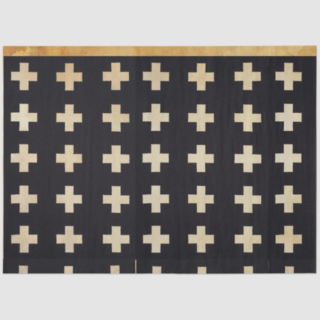 Papel de dissociação padrão preto-e-branco (Frente )