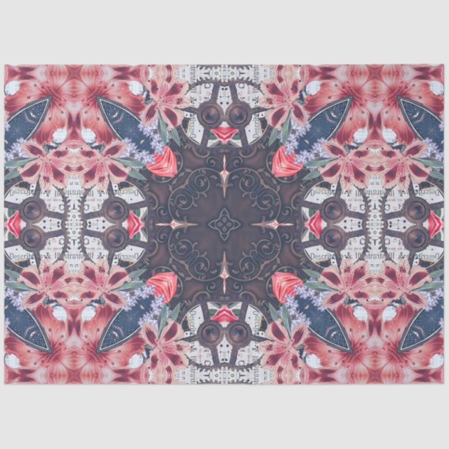 Papel de dissociação Steampunk para grandes aplica (Frente )