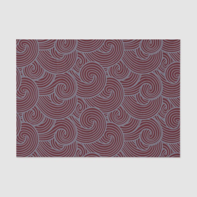 Papel de edição VERMELHO e CINZA (Frente )