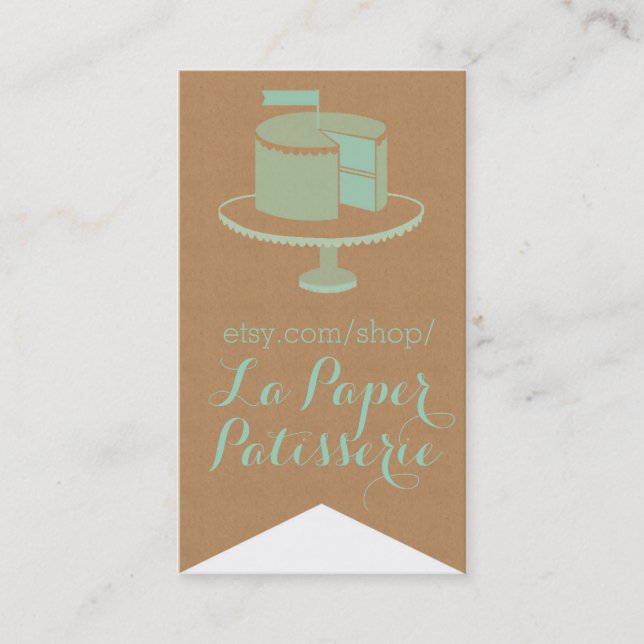 Papel de embalagem, Cartão de visita do (Frente)