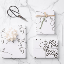 Papel de embalagem de Natal