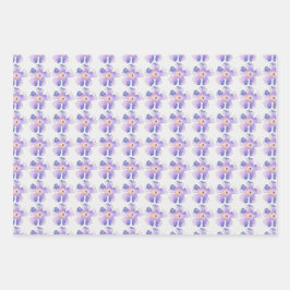 Papel de embalagem floral