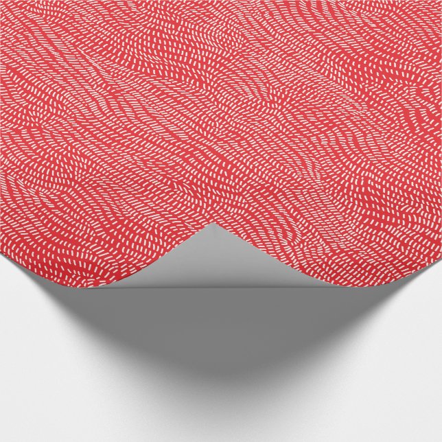 Papel de embrulhamento de presente branco simples  (Ponta)