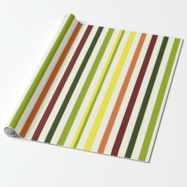 Papel de embrulhamento de presente de fita colorid