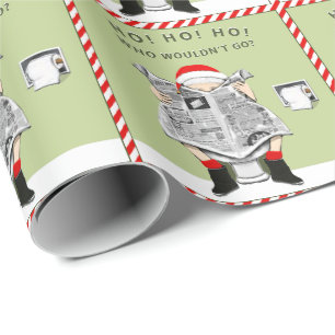 Papel de embrulhamento de presente de Natal 2021