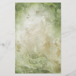 Papel de embrulhamento de sabão verde e Dourado co