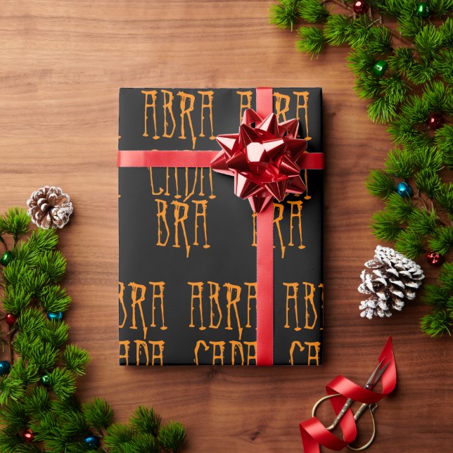 Papel de embrulho Abracadabra (Presente de Natal)