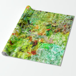Papel de embrulho abstrato amarelo calmante,Calman