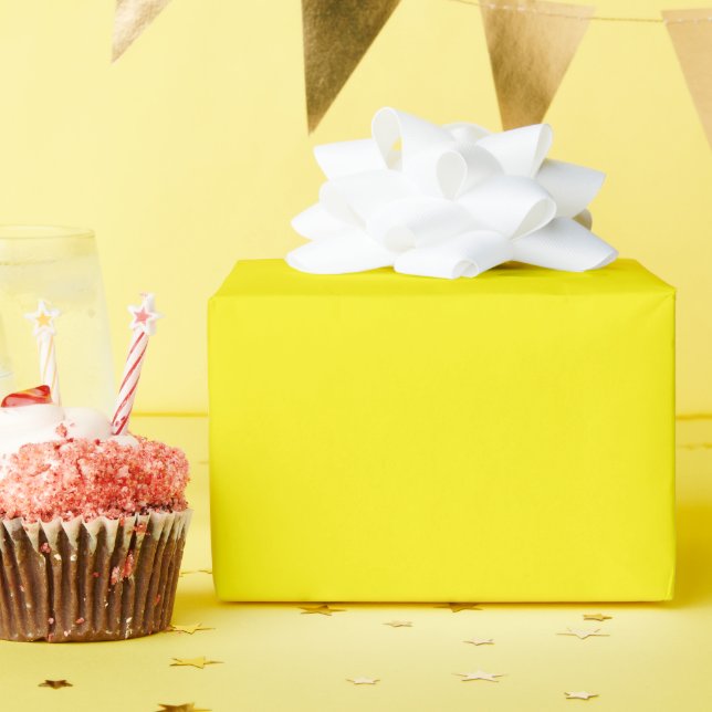 Papel de embrulho americano de cor sólida (Festa de aniversário)