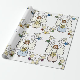 Papel de embrulho Anjo da Guarda 