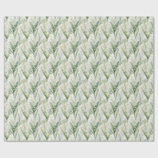 Papel de embrulho aquarela Lírio-do-vale