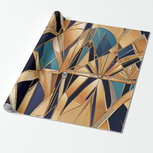Papel de embrulho Art Deco