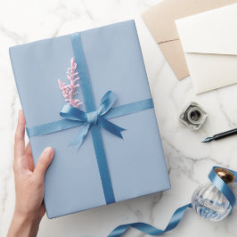 Papel de embrulho azul limpo mais vendido